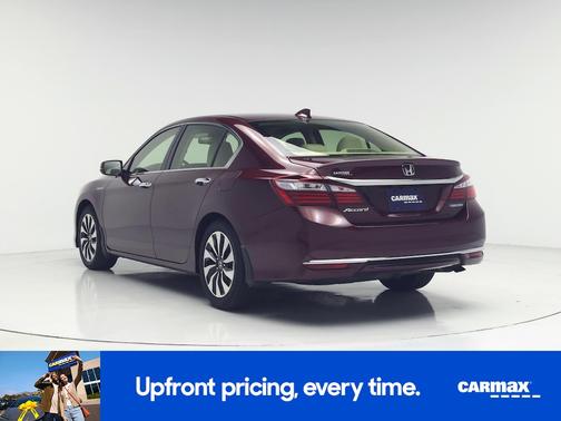 Burgundy 2017 Honda Accord Hybrid EX-L