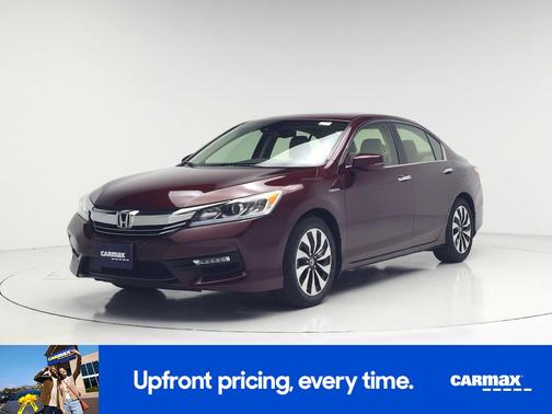 Burgundy 2017 Honda Accord Hybrid EX-L