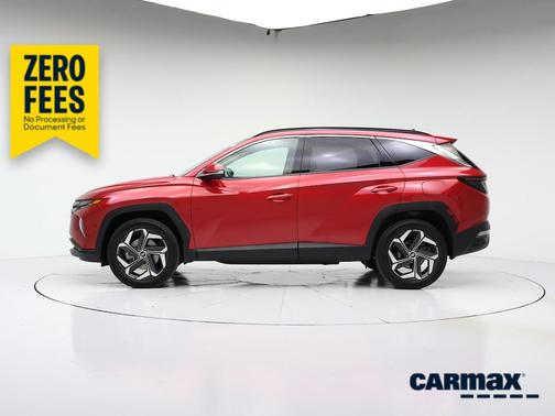 Red 2023 Hyundai TUCSON Limited
