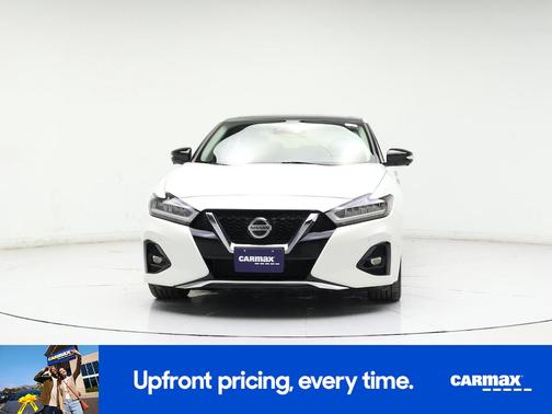 White 2020 Nissan Maxima Platinum