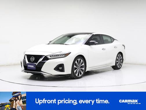 White 2020 Nissan Maxima Platinum