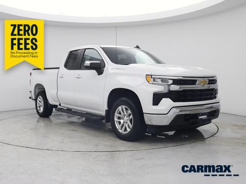 White 2023 Chevrolet Silverado 1500 LT
