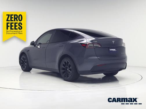Gray 2021 Tesla Model Y Long Range