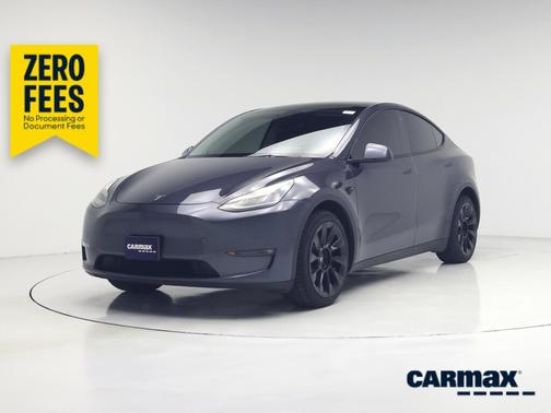 Gray 2021 Tesla Model Y Long Range