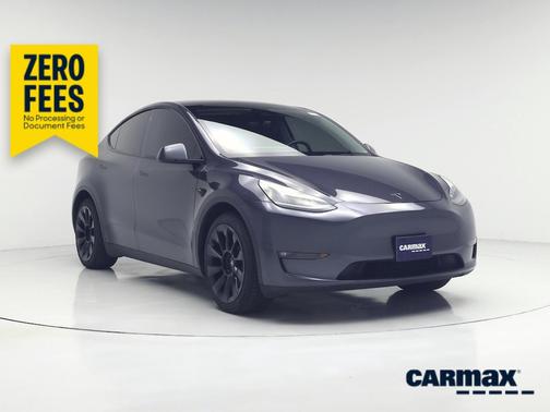 Gray 2021 Tesla Model Y Long Range