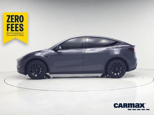Gray 2021 Tesla Model Y Long Range
