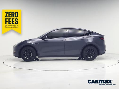 Gray 2021 Tesla Model Y Long Range