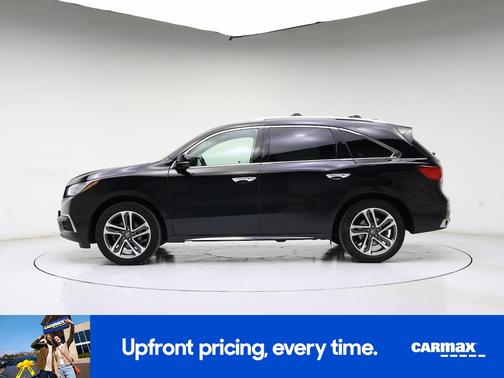 Black 2017 Acura MDX Advance