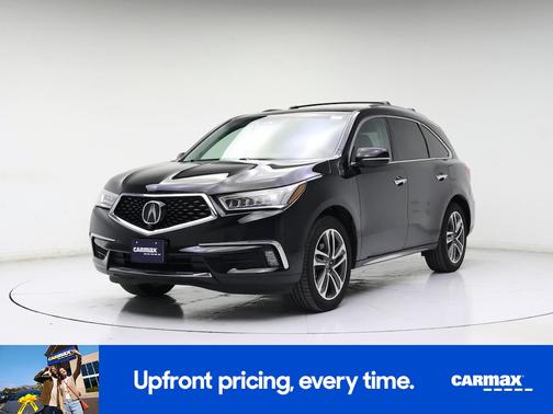 Black 2017 Acura MDX Advance