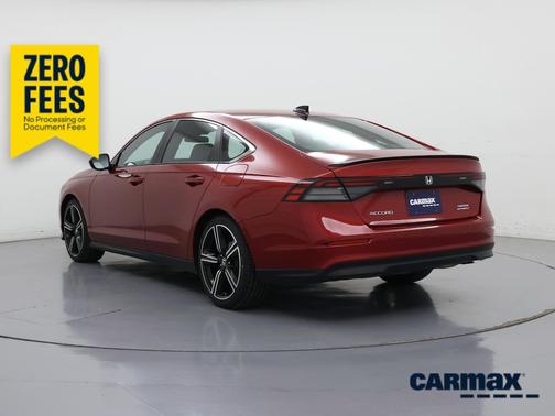 Red 2023 Honda Accord Hybrid Sport