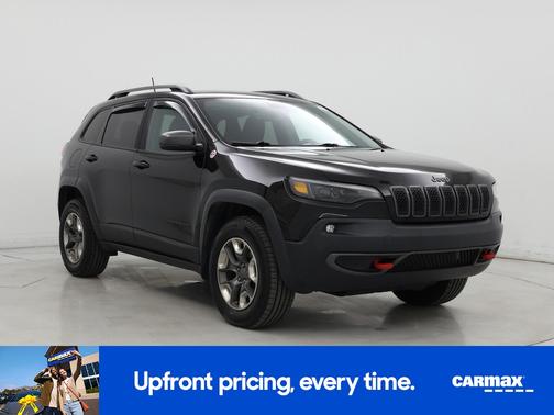 Black 2019 Jeep Cherokee Trailhawk