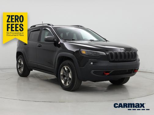 Black 2019 Jeep Cherokee Trailhawk