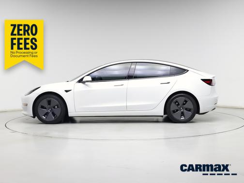 White 2021 Tesla Model 3 Standard Range Plus