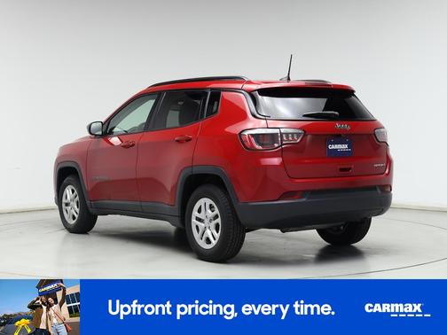 Red 2018 Jeep Compass Sport