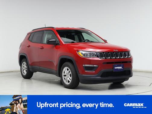 Red 2018 Jeep Compass Sport
