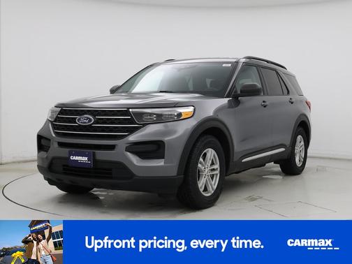 Gray 2021 Ford Explorer XLT