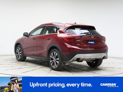 Red 2017 INFINITI QX30 Luxury