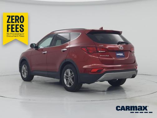 Red 2017 Hyundai Santa Fe Sport