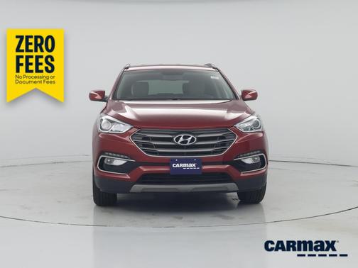 Red 2017 Hyundai Santa Fe Sport