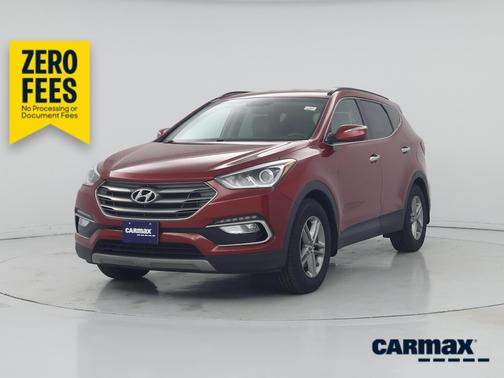 Red 2017 Hyundai Santa Fe Sport