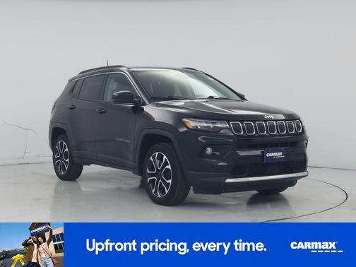 Black 2022 Jeep Compass Limited
