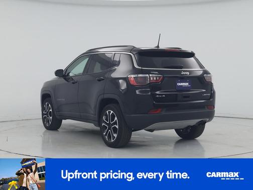 Black 2022 Jeep Compass Limited