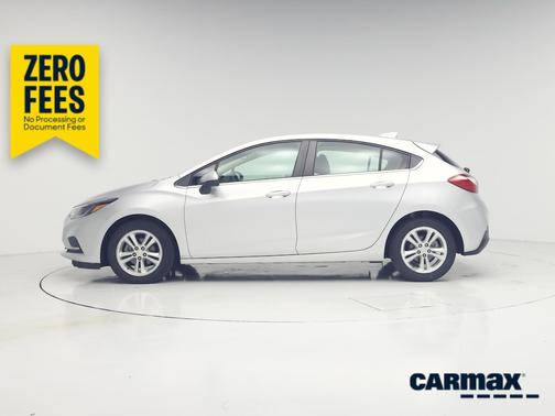 Silver 2017 Chevrolet Cruze LT