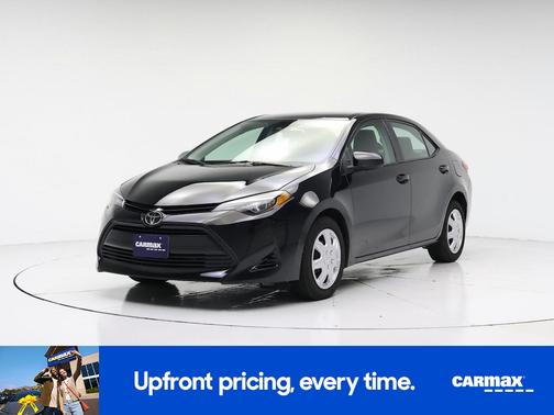 Black 2018 Toyota Corolla LE