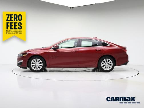 Red 2019 Chevrolet Malibu LT