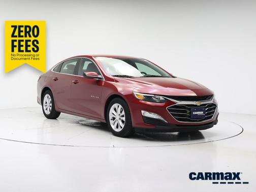 Red 2019 Chevrolet Malibu LT