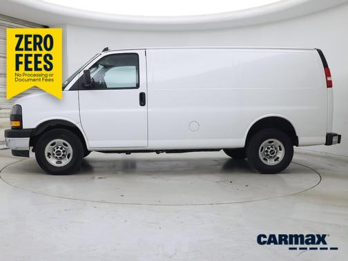 White 2022 GMC Savana 2500