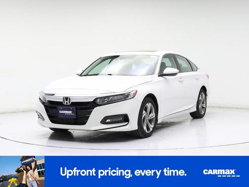 White 2018 Honda Accord EX