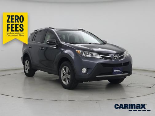 Gray 2015 Toyota RAV4 XLE