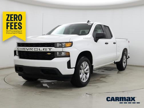 White 2021 Chevrolet Silverado 1500 Custom