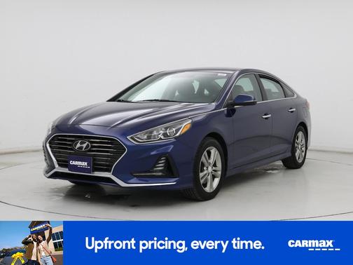 Blue 2018 Hyundai SONATA SEL