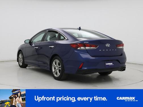 Blue 2018 Hyundai SONATA SEL