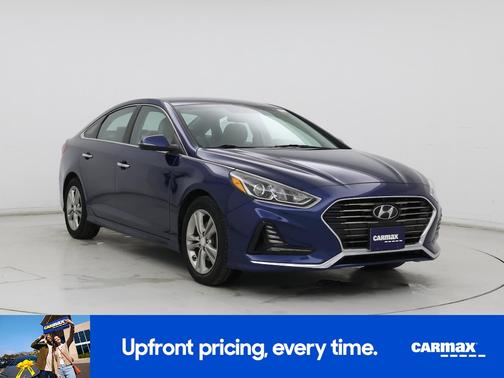 Blue 2018 Hyundai SONATA SEL