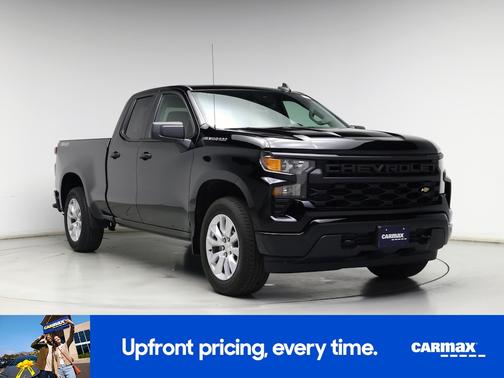 Black 2022 Chevrolet Silverado 1500 Custom