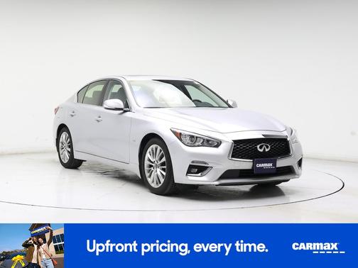 Silver 2019 INFINITI Q50 Luxe
