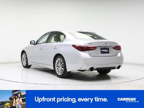 Silver 2019 INFINITI Q50 Luxe