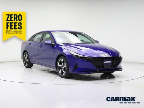 Blue 2023 Hyundai ELANTRA SEL