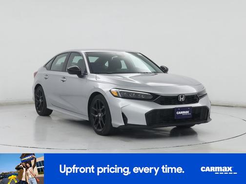 Silver 2025 Honda Civic Sport