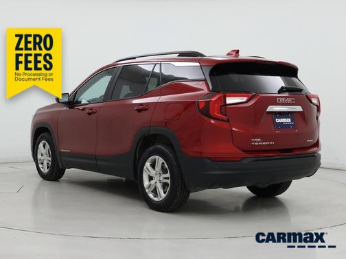 Red 2022 GMC Terrain SLE