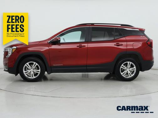 Red 2022 GMC Terrain SLE