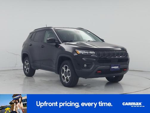 Black 2022 Jeep Compass Trailhawk