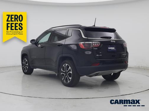 Black 2023 Jeep Compass Limited