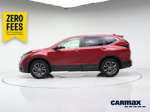 Burgundy 2020 Honda CR-V EX-L