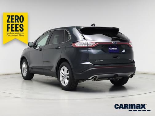 Green 2015 Ford Edge SEL