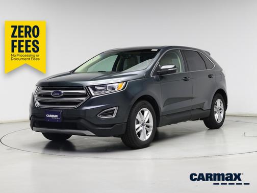 Green 2015 Ford Edge SEL