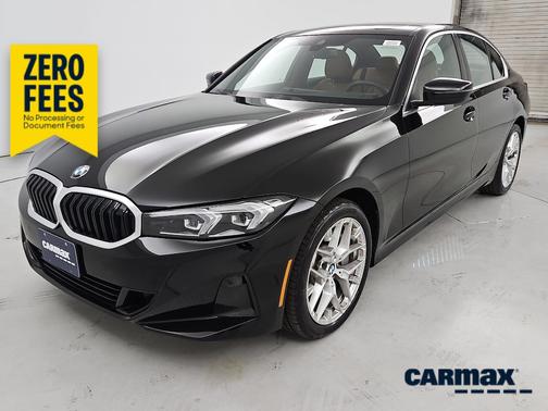 Black 2025 BMW 330 XI